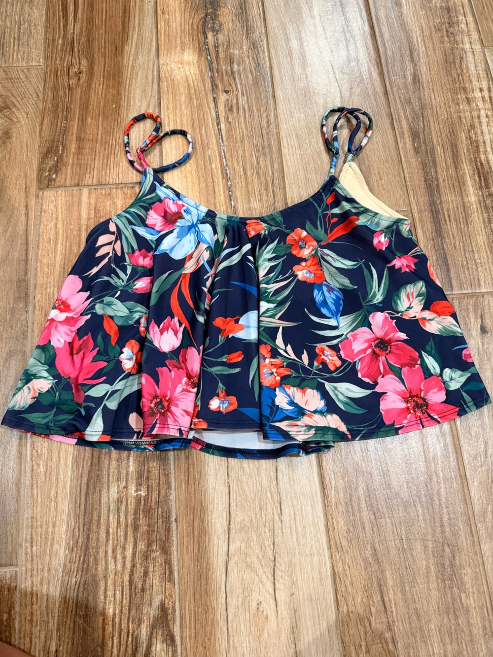 Kortni Jeane Floral Swing Swimsuit Top